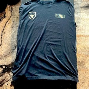 Under Armour x Dwayne Johnson black short sleeve XL lightly worn single owner